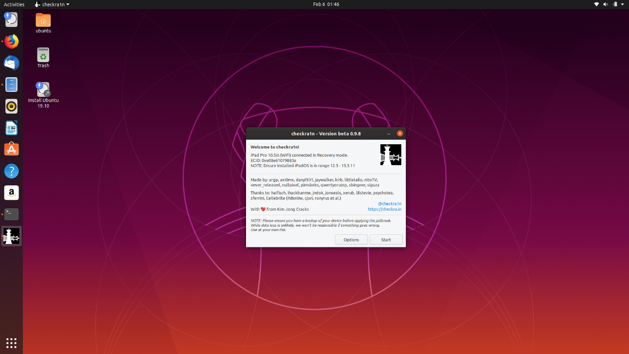Windows使用Checkra1n Linux给iOS越狱教程【适用于A12以下所有设备】