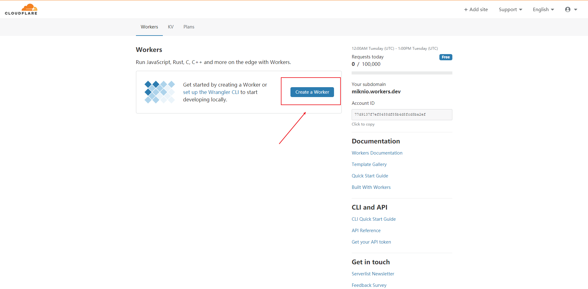 使用Cloudflare Worker平台搭建一个免费的网站导航